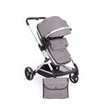 Carucior transformabil KikkaBoo 2 in 1 Amulett Grey