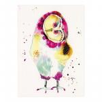 Felicitare Eclectic watercolour barn owl