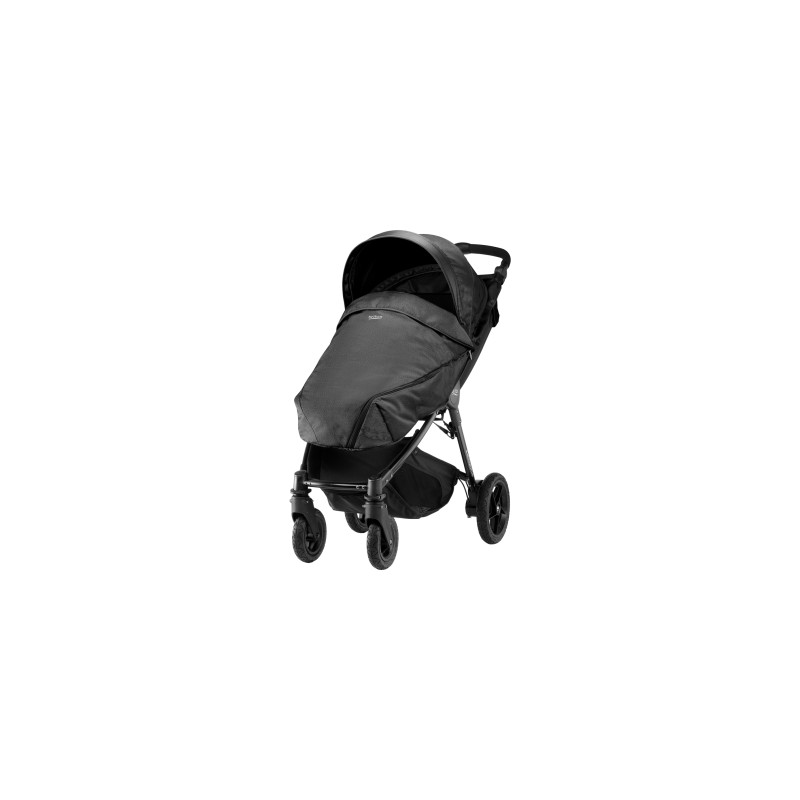Carucior b-motion 4 plus black denim cu invelitoare apron britax