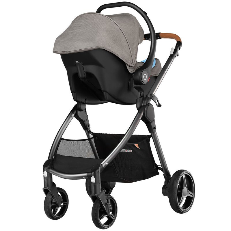 Carucior transformabil 3 in 1 greet latte lionelo