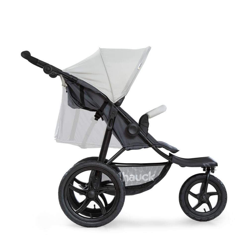 Carucior runner silver grey