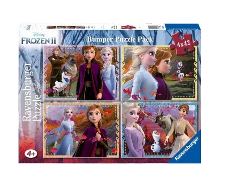 Puzzle Frozen II 4x42 piese