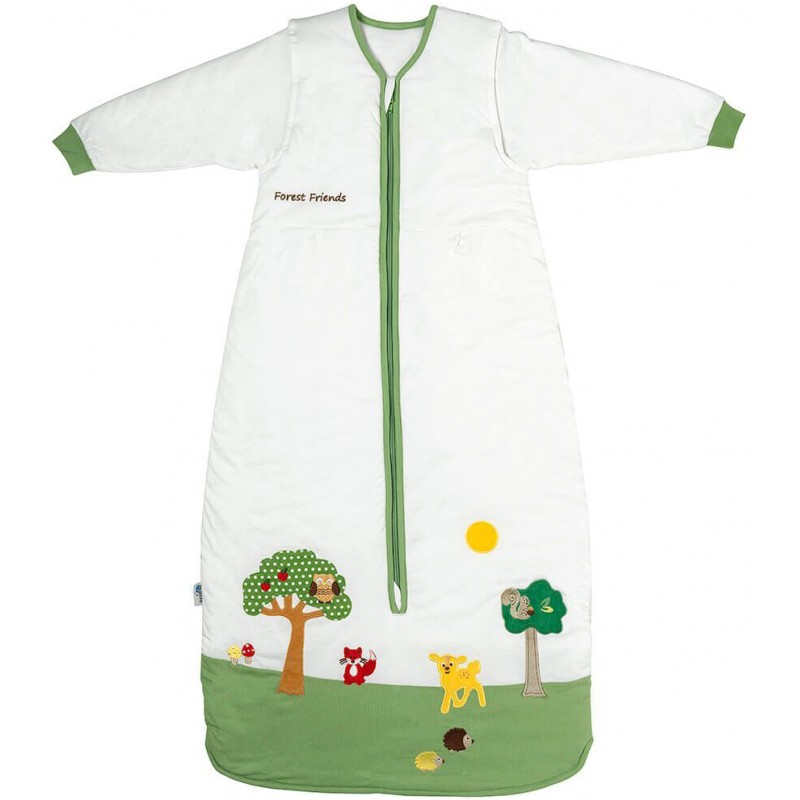 Sac de dormit cu maneca lunga detasabila Forest Friends 18-36 luni 2.5 Tog