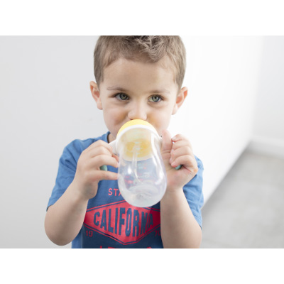 Sticla cu pai 260 ml badabulle