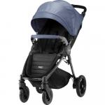 Carucior B-Motion 4 PLUS Blue Denim cu invelitoare Apron Britax