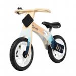 Bicicleta din lemn fara pedale cu roti gonflabile Willy Indygo Lionelo