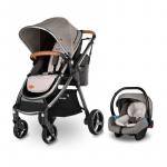 Carucior transformabil 3 in 1 Greet Latte Lionelo