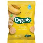Rondele din orez expandat Bio Organix FingerFoods cu Banane 50 g de la 7 luni
