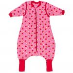 Sac de dormit cu picioruse si maneca lunga detasabila Red Apple 5-6 ani 3.5 Tog