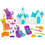 Set castel cu 3 ponei si accesorii Globo pentru copii
