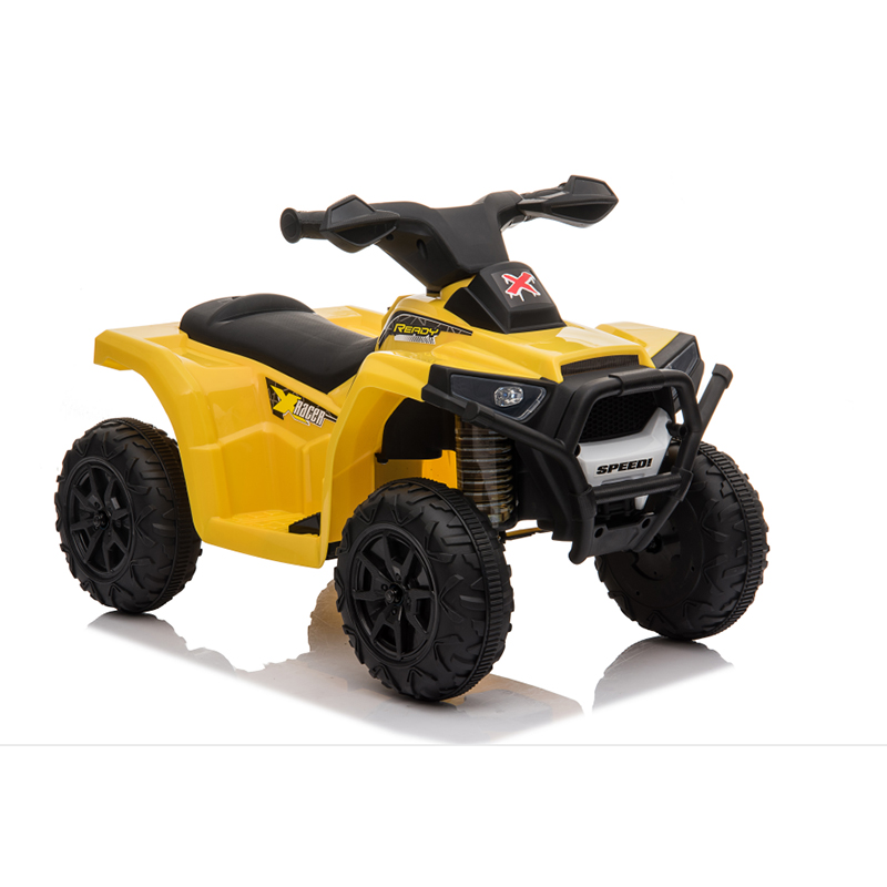 ATV electric cu roti din cauciuc Nichiduta X Racer 6V Yellow Nichiduta imagine noua