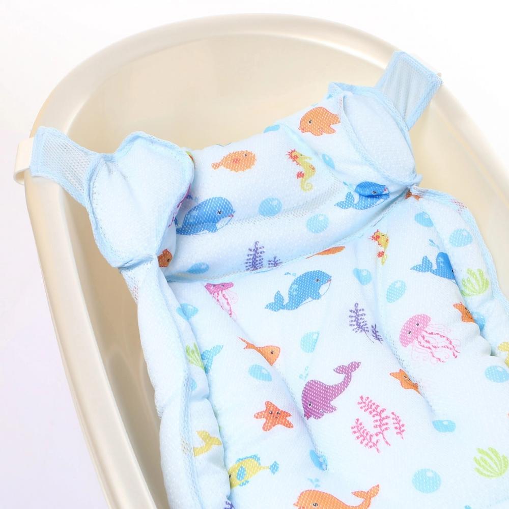 Hamac din spuma pentru cadita Ocean Baby Bath Blue - 1 | YEO