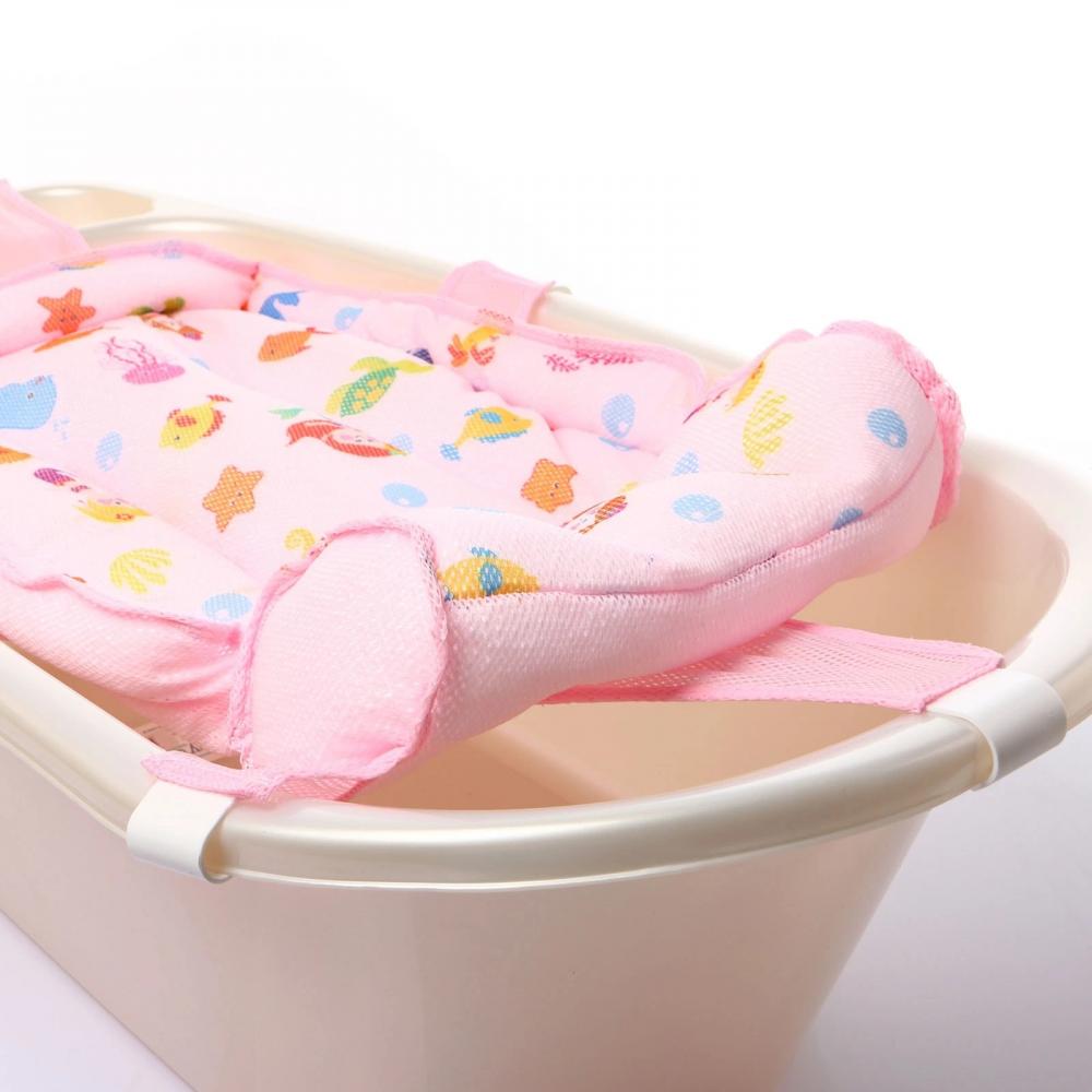 Hamac din spuma pentru cadita Ocean Baby Bath Pink - 2 | YEO