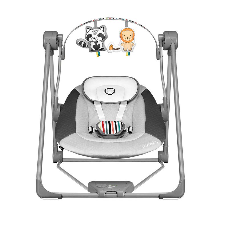 Fotoliu balansoar pliabil otto cozy grey lionelo