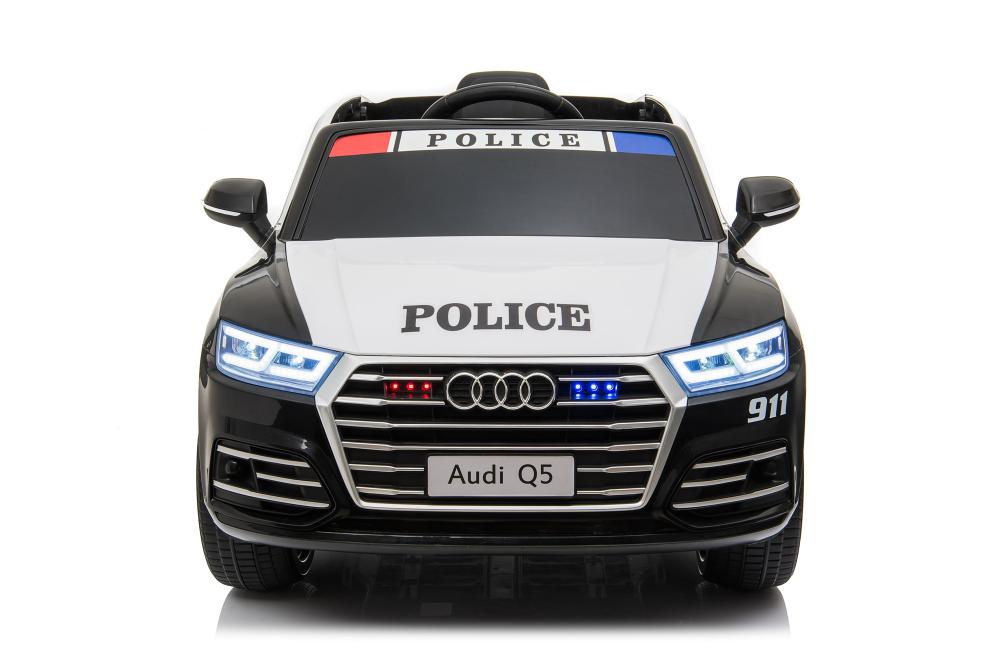 Masinuta electrica Audi Q5 Police cu roti cauciuc - 4