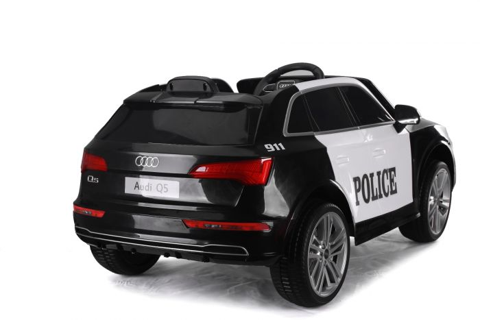Masinuta electrica Audi Q5 Police cu roti cauciuc - 8
