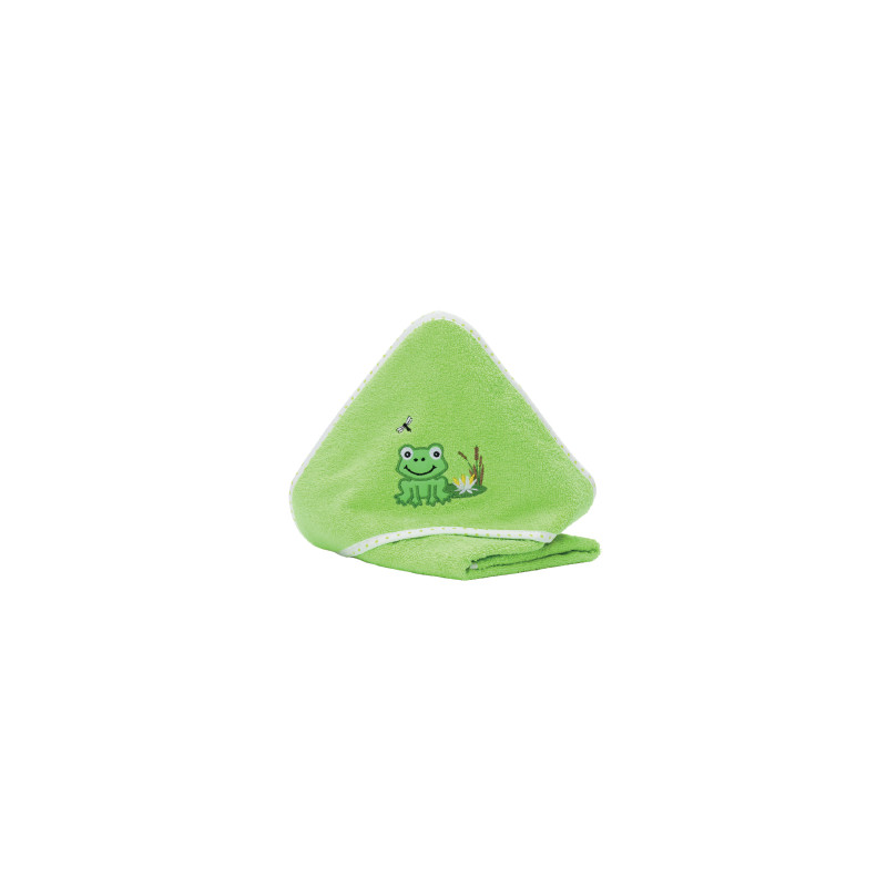 Prosop brodat frog green 75×75 cm Fillikid 75x75 imagine noua responsabilitatesociala.ro