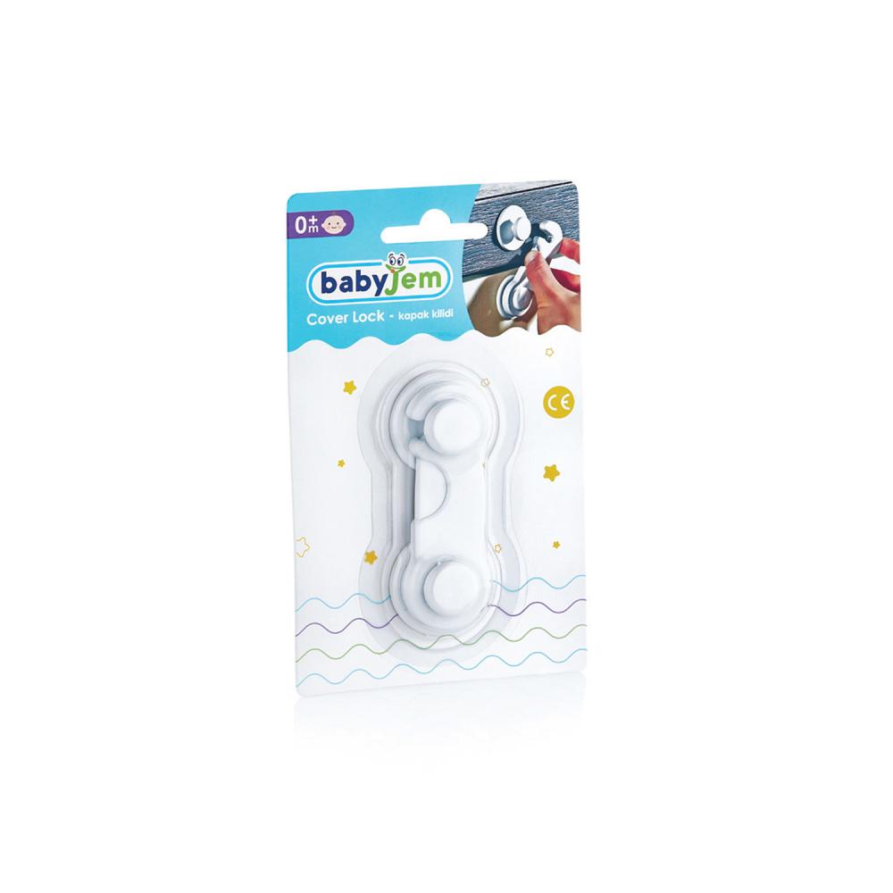 Protectie pentru dulapuri si sertare BabyJem White - 3 | YEO