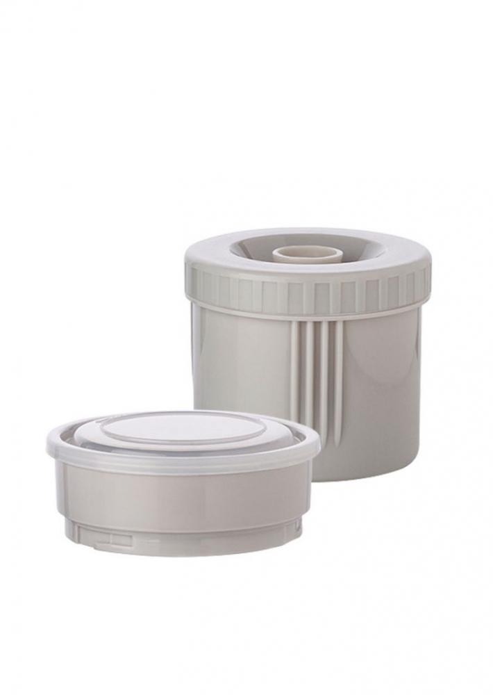 Recipient termic inox pentru hrana cu husa de transport 900 ml mint 900 imagine noua responsabilitatesociala.ro