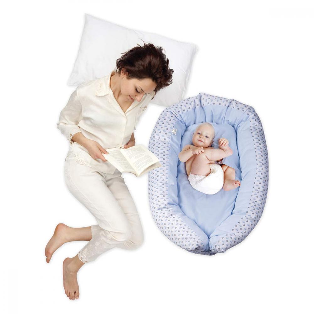 Salteluta cu protectie laterala nest gri