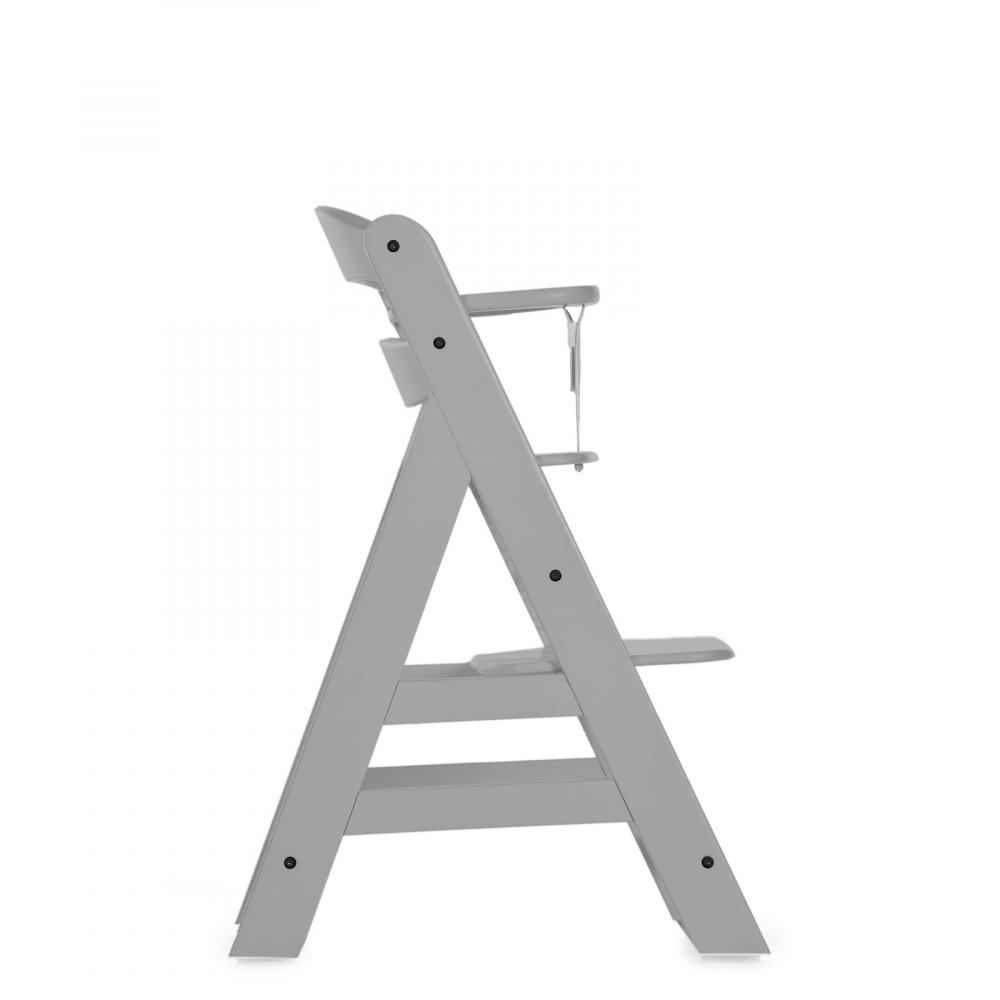 Scaun masa din lemn alpha+ b grey