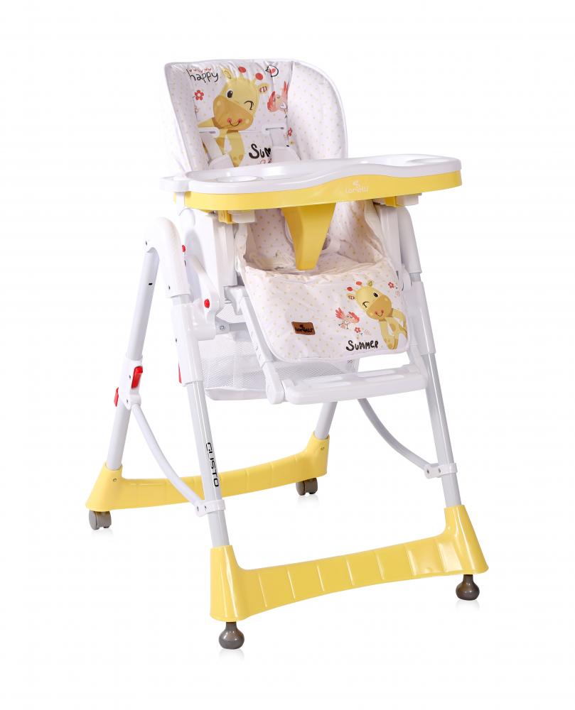 Scaun de masa gusto reglabil yellow giraffe