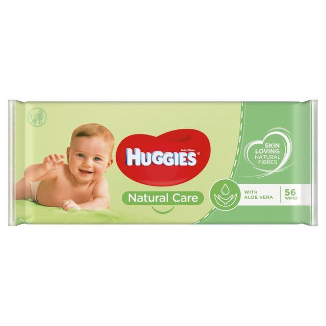 Servetele umede Huggies Natural Care 56 buc - 2