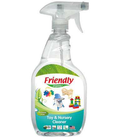 Spray bio pentru curatarea jucariilor 650 ml Friendly Organic 650