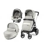 Carucior 3 in 1 Peg Perego Book Plus 51 S Titania White Luxe Pure
