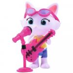Figurina 44 Cats Milady cu microfon si chitara bass Smoby