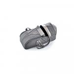 Landou textil cu baza intarita BabyJem Denim Grey