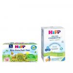 Pachet Lapte Hipp 1 Combiotic Lapte de inceput 300g 0+Ceai Hipp de Fenicul