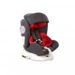 Scaun auto cu isofix 0-36 kg Lusso SPS rotativ 360 grade Black Red