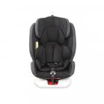 Scaun auto cu isofix rotativ 360 grade 0-36 Kg Roto Black