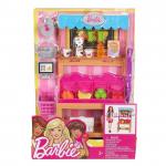 Set de joaca standul cu alimente Barbie