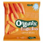 Sticksuri Bio fara gluten din porumb cu morcovi FingerFood +7 luni 20 g Organix