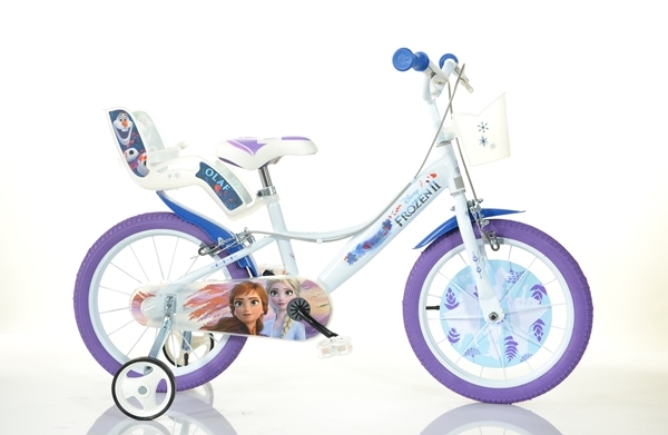 Bicicleta copii Frozen 14 inch DINO BIKES