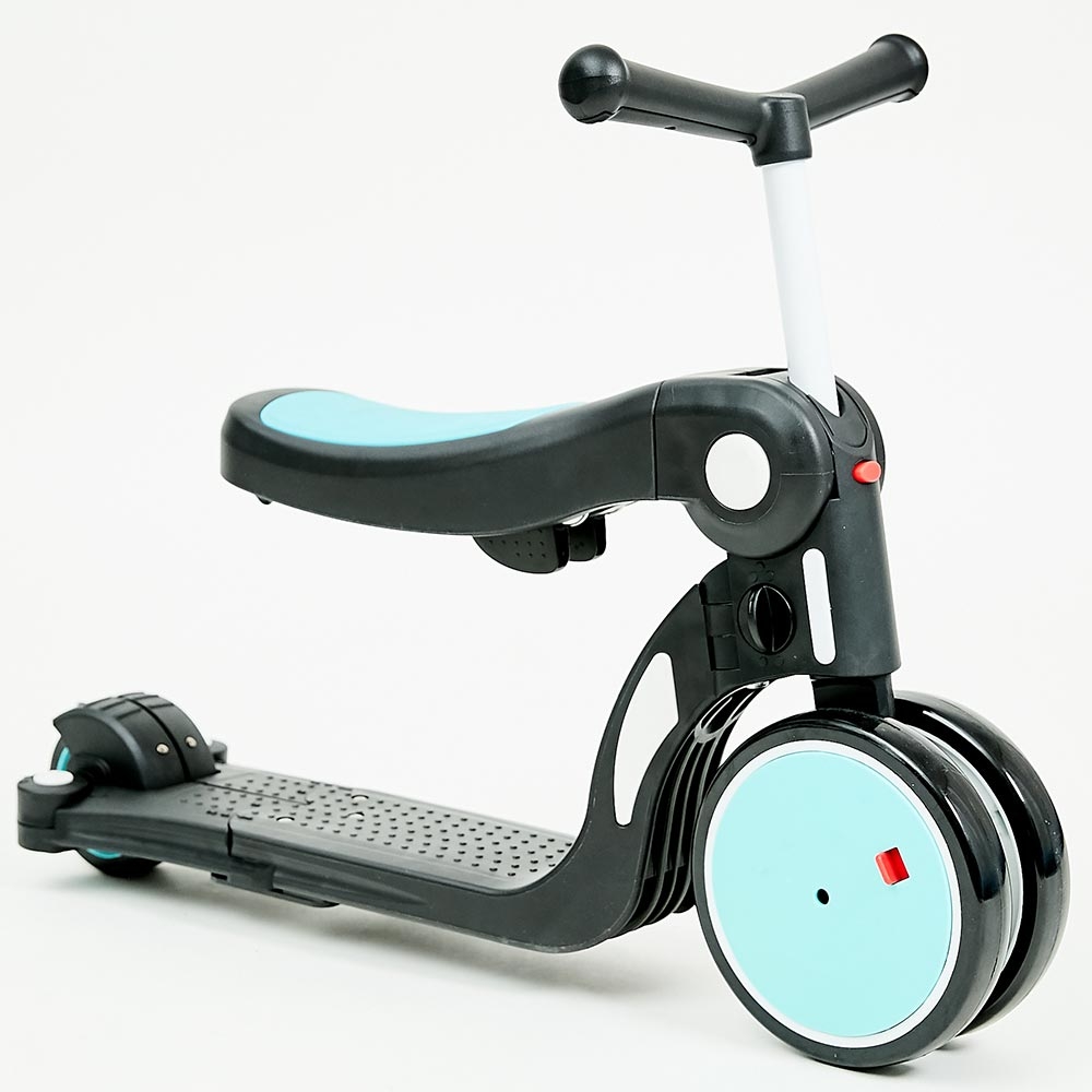 Bicicleta tricicleta si trotineta Chipolino All Ride 4 in 1 sky CHIPOLINO imagine noua responsabilitatesociala.ro