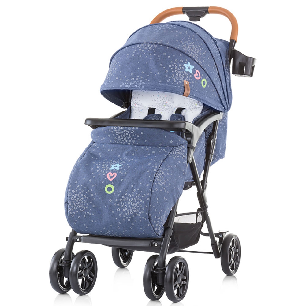 Carucior sport chipolino april blue linen