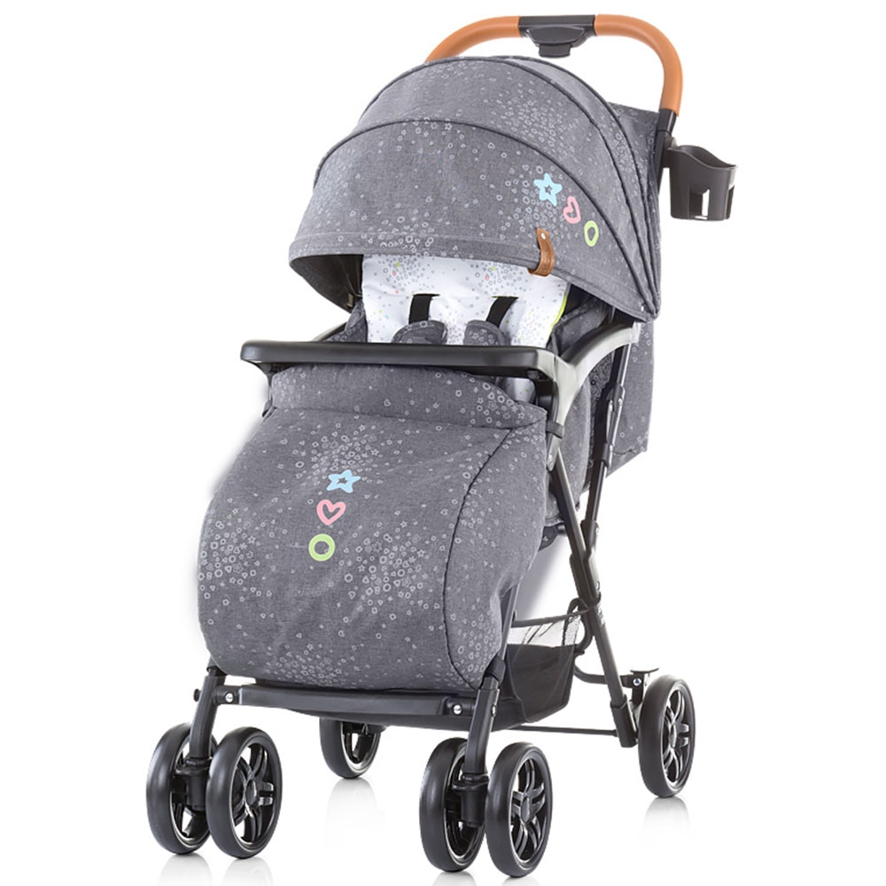 Carucior sport chipolino april grey linen