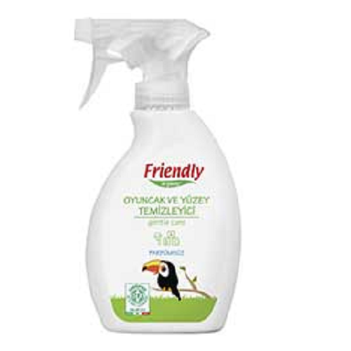 Detergent Spray pentru jucarii si suprafete 250 ml Friendly Organic