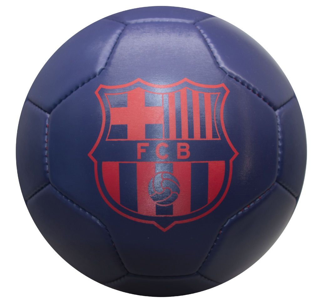 Minge FC Barcelona Logo 2-Tone marimea 5 imagine