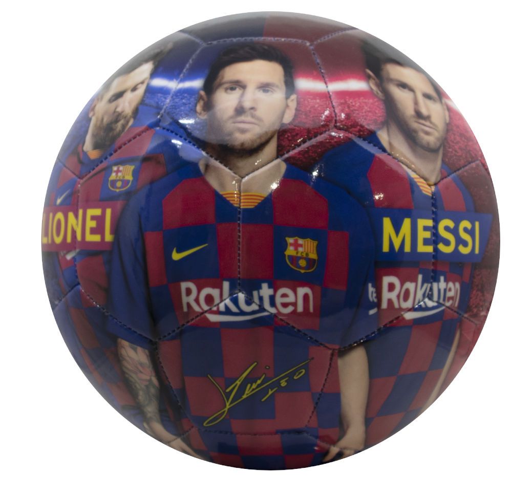 Minge FC Barcelona Messi marimea 5 1920 lucioasa - 3