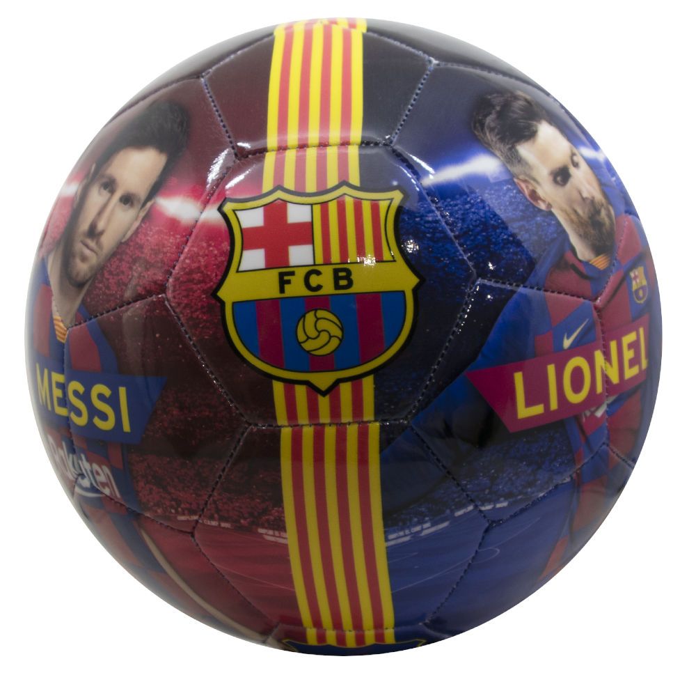 Minge FC Barcelona Messi marimea 5 1920 lucioasa - 2