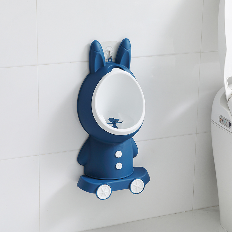 Pisoar baieti Little Mom Bunny Navy - 2 | YEO