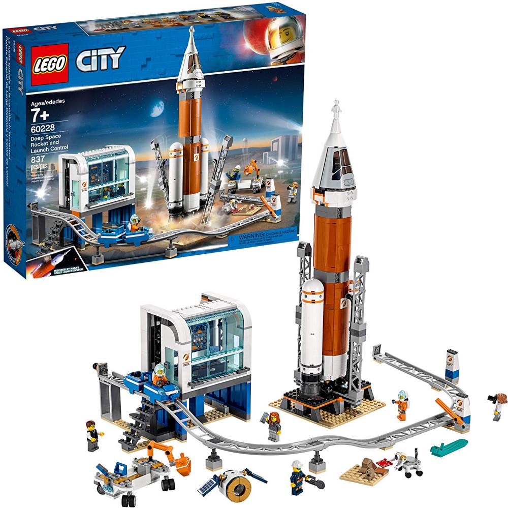 Lego City Racheta spatiala si centrul de comanda al lansarii