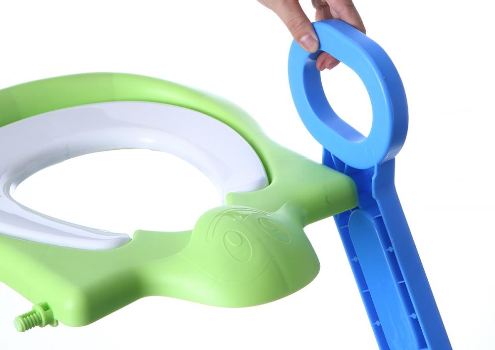 Reductor toaleta cu scara Stair Potty Green - 3 | YEO