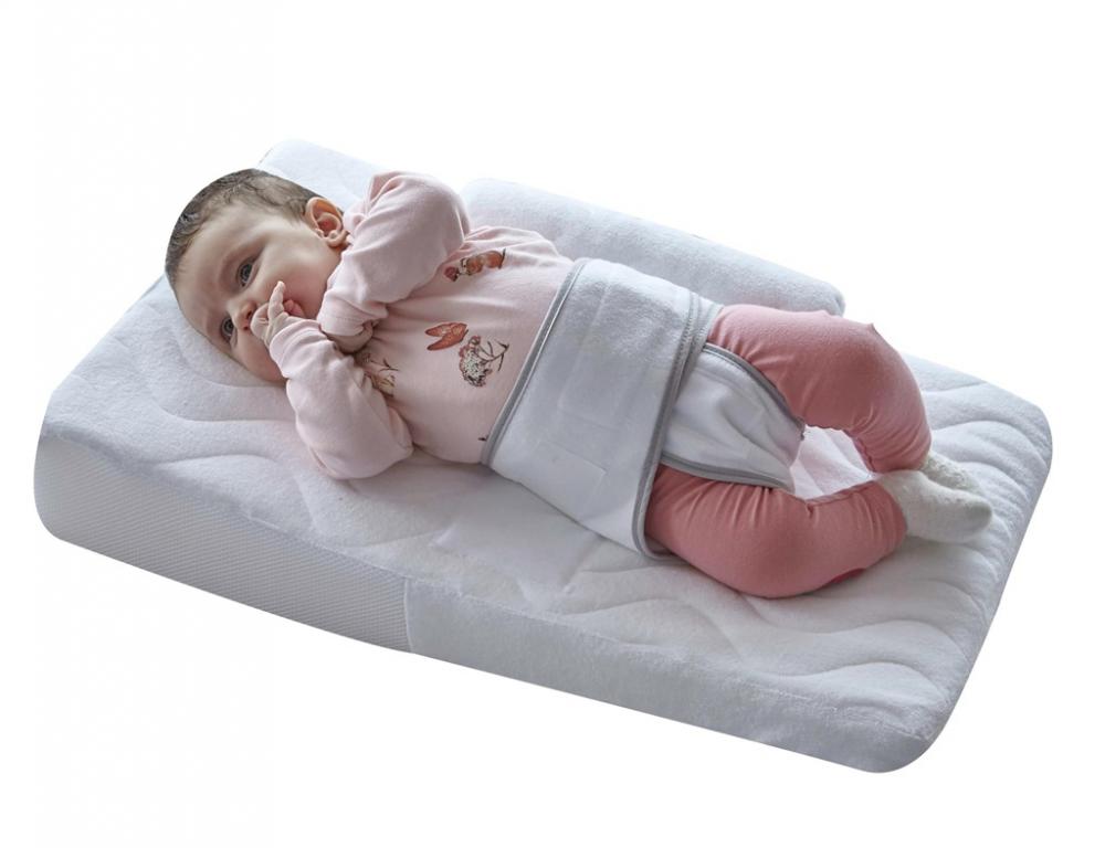Salteluta pozitionator pentru bebelusi Baby Reflux Pillow Grey - 2