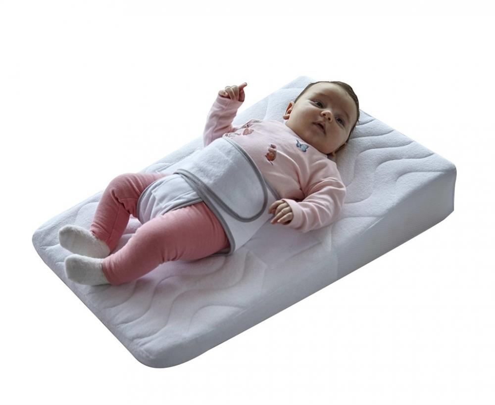 Salteluta pozitionator pentru bebelusi Baby Reflux Pillow Grey - 3