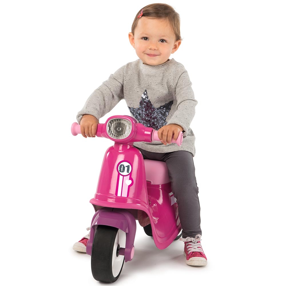 Scuter Smoby Scooter Ride-On pink - 3